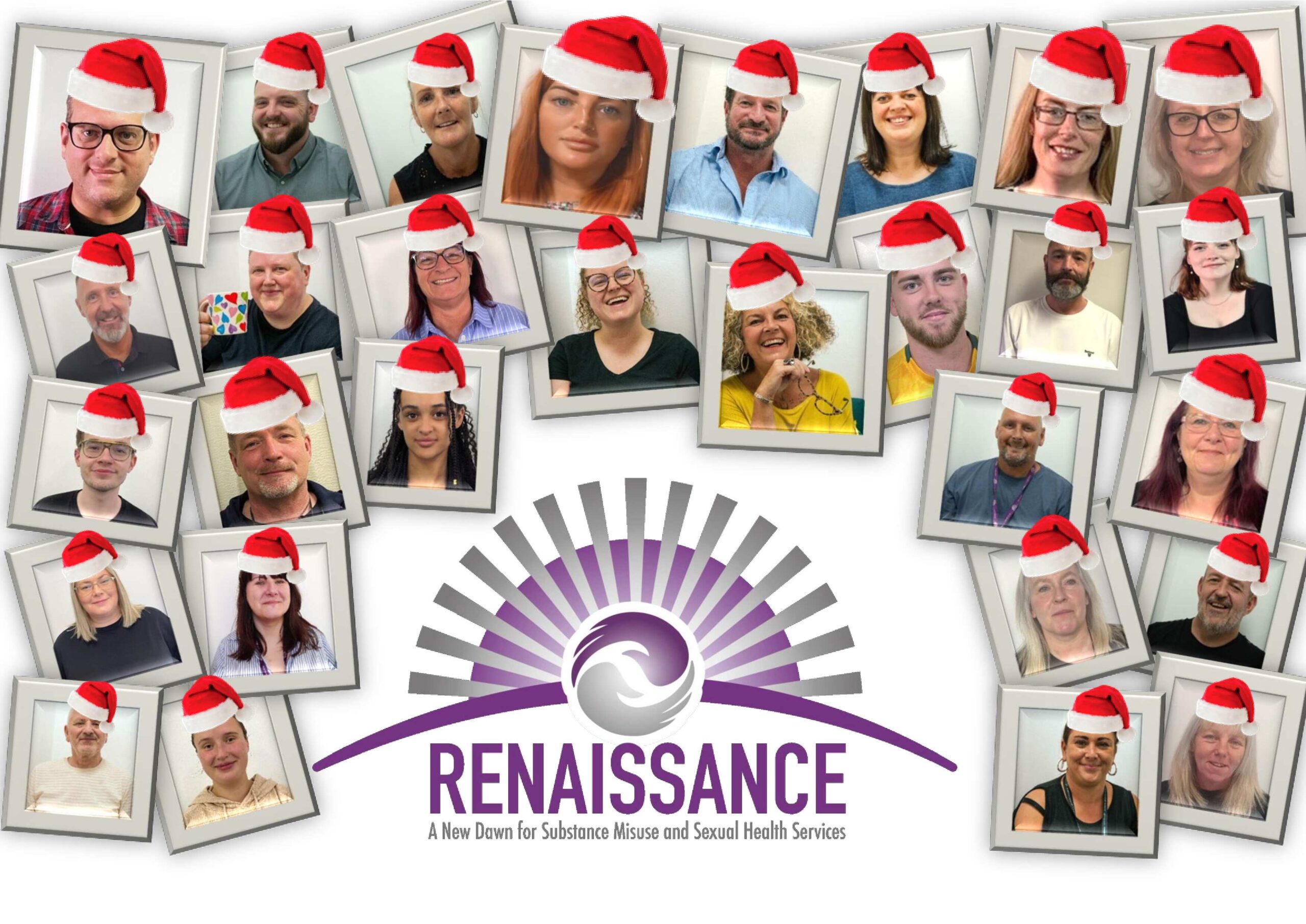 Staff Christmas Collage 2024